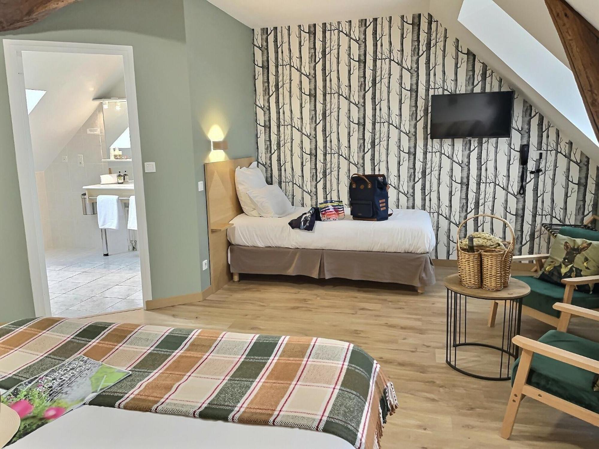 Logis Hotel Du Cygne Bracieux Ruang foto